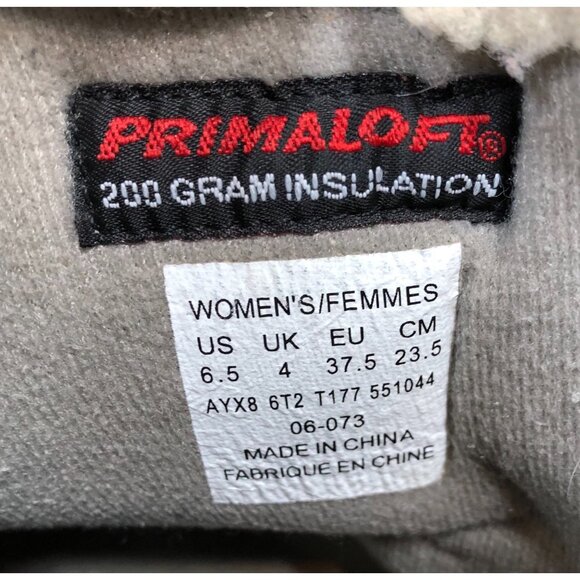 The North Face Bella Alta Primaloft Waterproof Desert Gold Boots Womens 6.5 (s4G - Picture 10 of 11